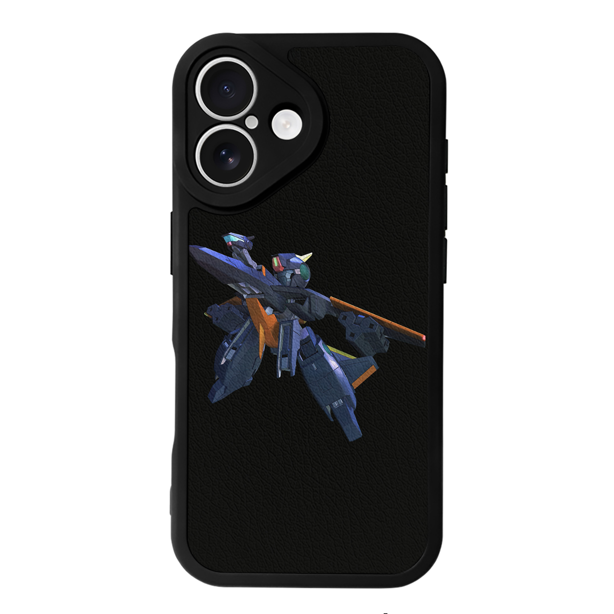 （画像用） 機動戦士ガンダム Mobile Suit Gundam 【iPhone 16シリーズ対応】シリコンスマホケース（レザー調） 材質：シリコン